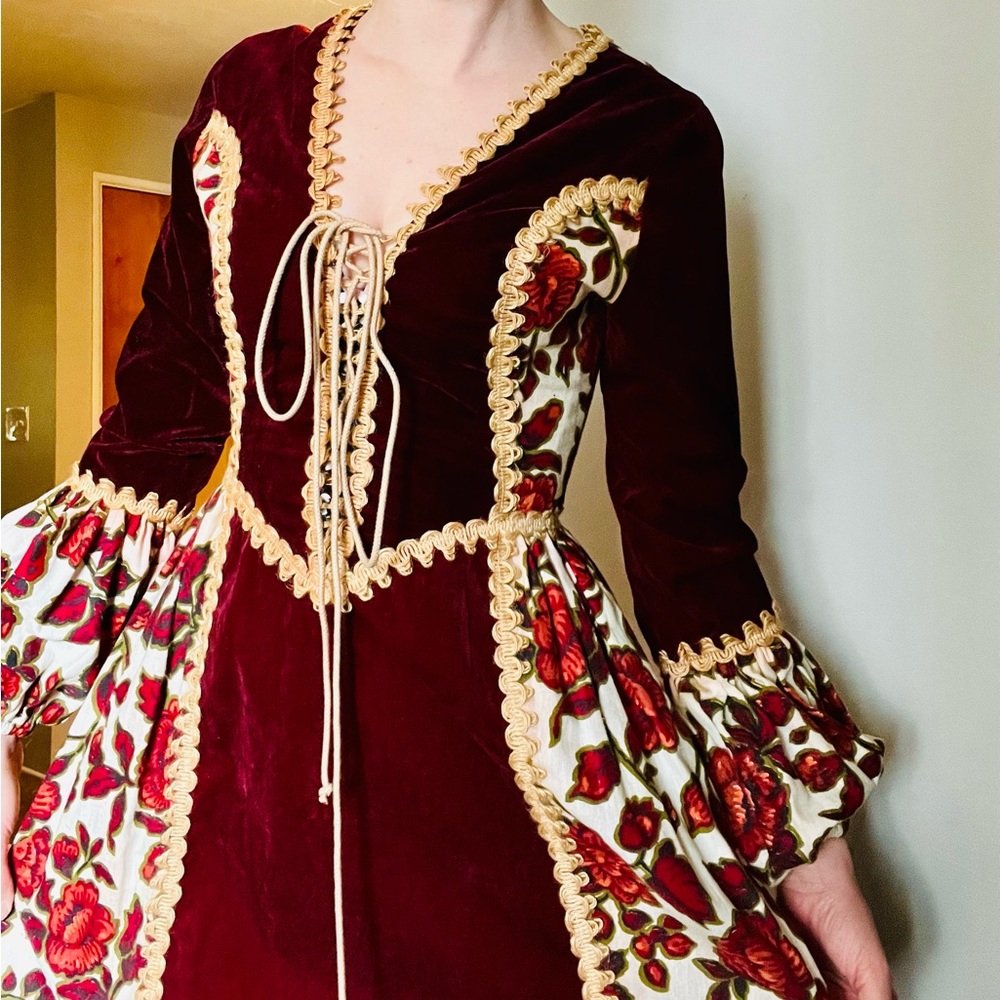Black Label Renaissance Gunne Sax Dress - Picture 2 of 6